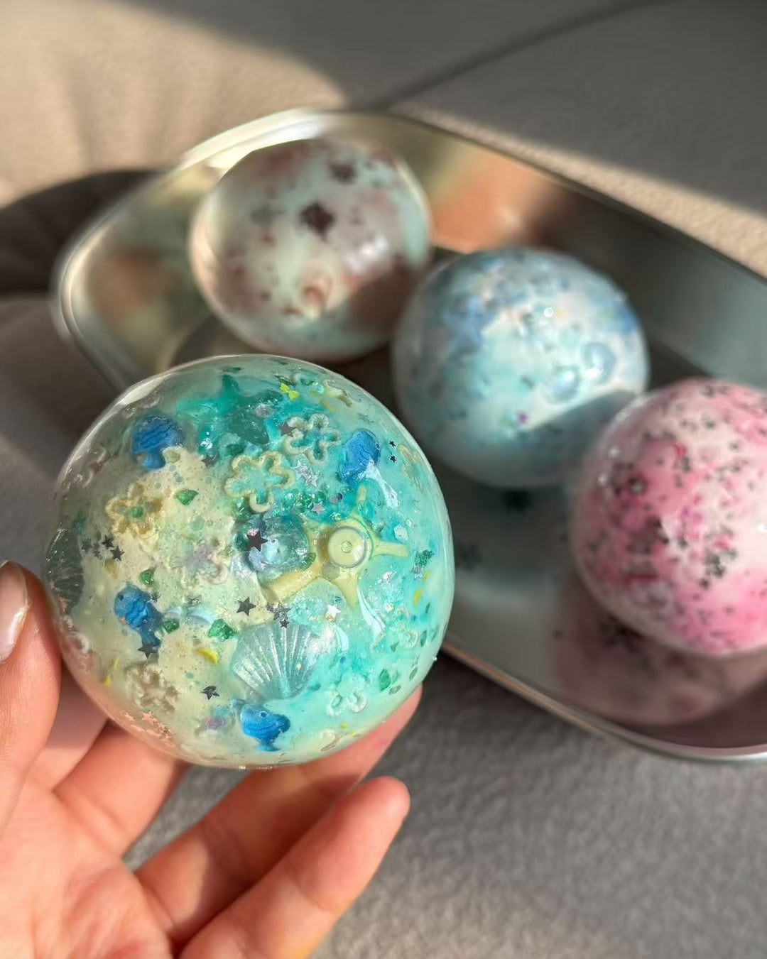Creamy-Textured Stressball