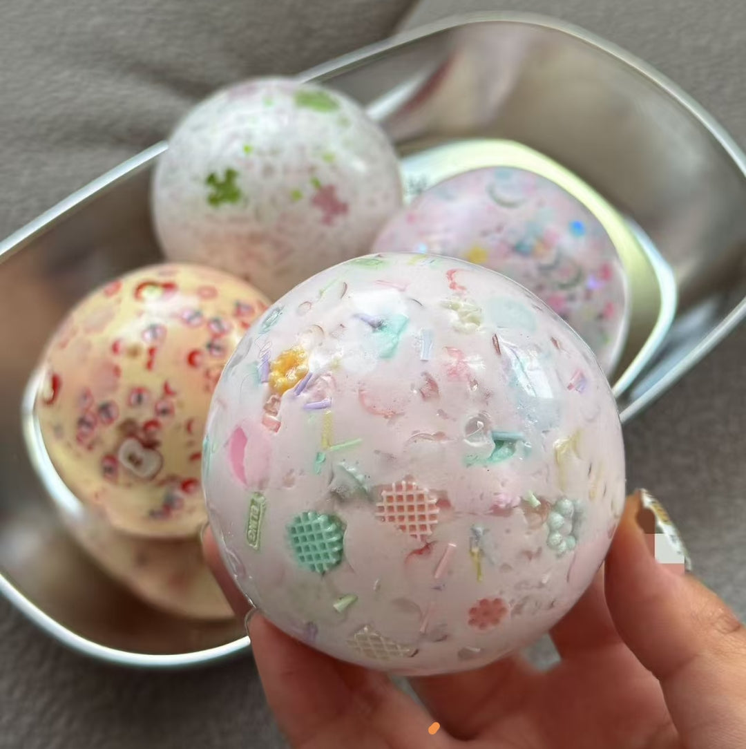 Creamy-Textured Stressball