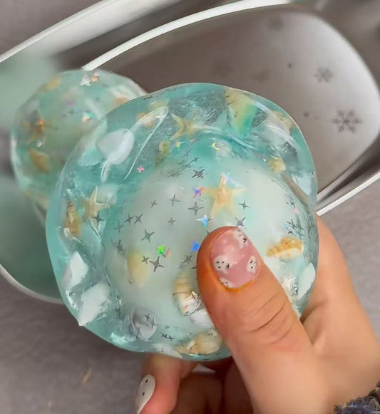 Wax cracking balls