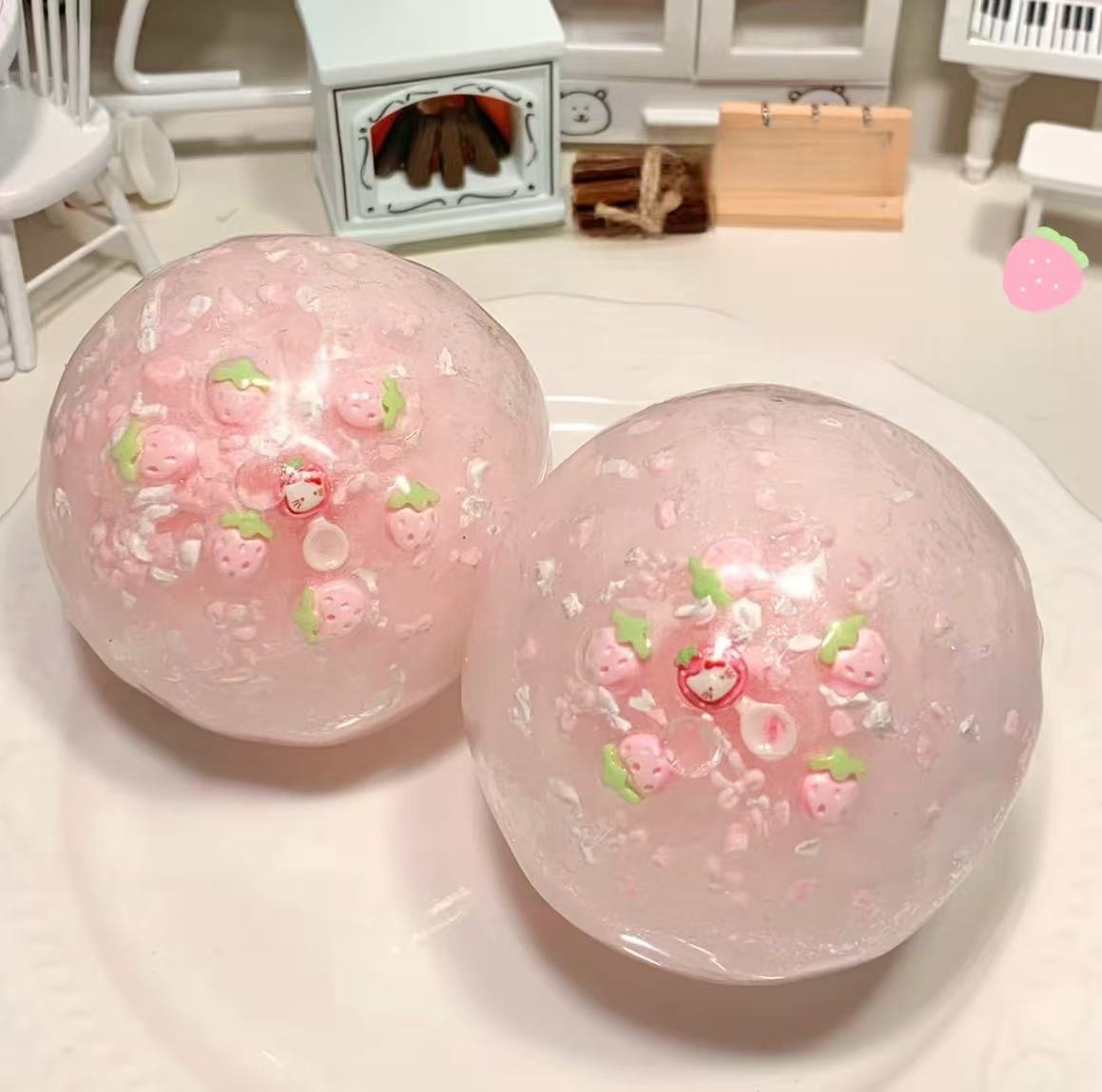 Wax cracking balls
